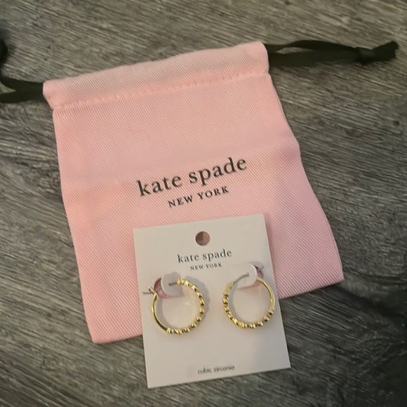 kate spade Jewelry - Kate Spade Full Circle Huggies